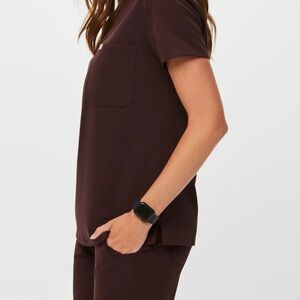 Figs Catarina Top in Espresso